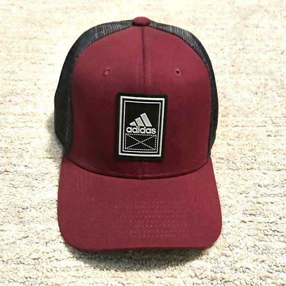 adidas Other - Adidas Climalite SnapBack Trucker Hat. Burgundy/Charcoal. OS- Unisex NWOT